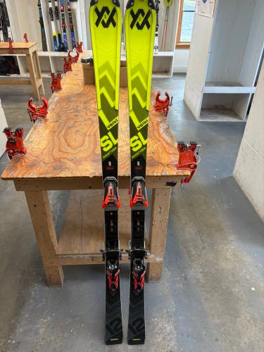 2025 Volkl 165 cm Racing Skis With Bindings (Used)