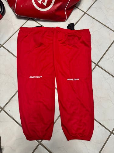 Bauer Red Socks – L/XL