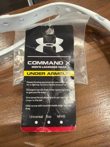 Under Armour Command X Head (New)