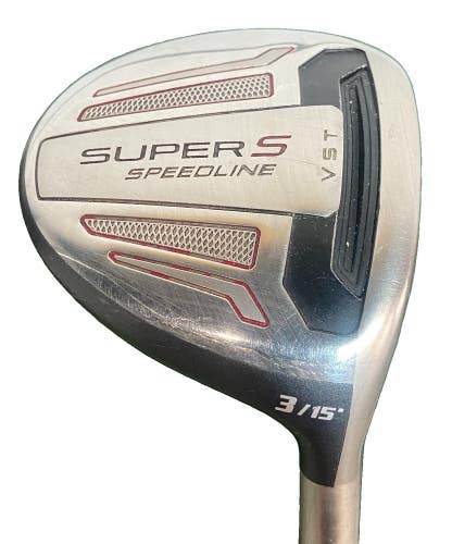 Adams Speedline Super S VST 3 Wood 15* RH High Launch Regular Graphite 43" Nice