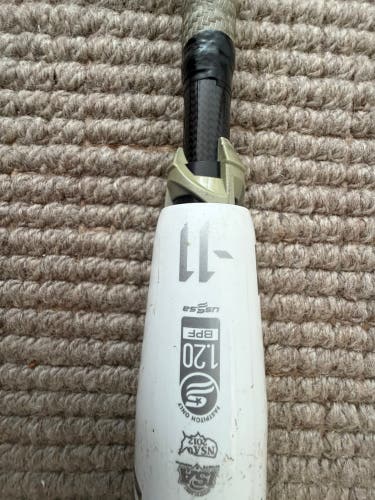 2021 DeMarini Prism+ Composite Bat (-11) 17 oz 28" (Used)
