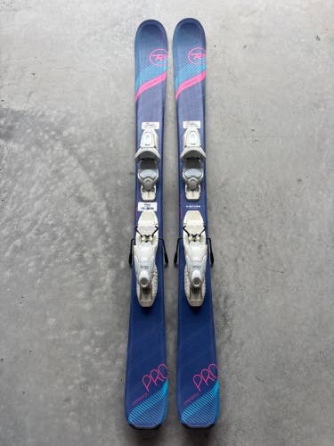 Kid's Rossignol Experience Pro 116 cm Skis With Look KID X 4.5 Bindings (Used)