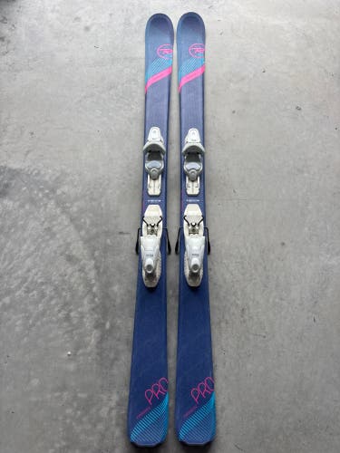 Kid's Rossignol Experience Pro 140 cm Skis With Look KID X 4.5 Bindings (Used)