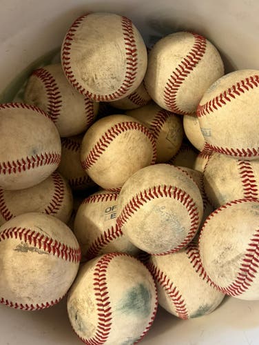Rawlings Official Minor League Baseballs 12 Pack (1 Dozen) (Used)