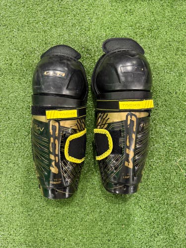 CCM Tacks AS-V Pro Shin Pads | 10" Youth