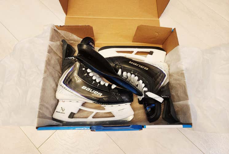 [Lightly Used] Bauer Vapor Flylite Hockey Skates (Zuperior Profile - 5/8 hollow) - Size 6 Fit 2