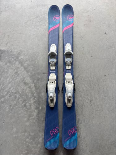 Kid's Rossignol Experience Pro 116 cm Skis With Look KID X 4.5 Bindings (Used)