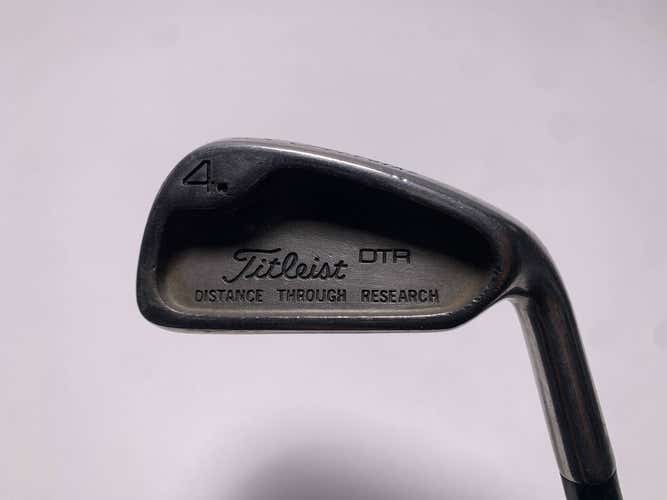 Titleist DTR Single 4 Iron True Temper Dynamic Gold R300U Regular Steel Mens RH