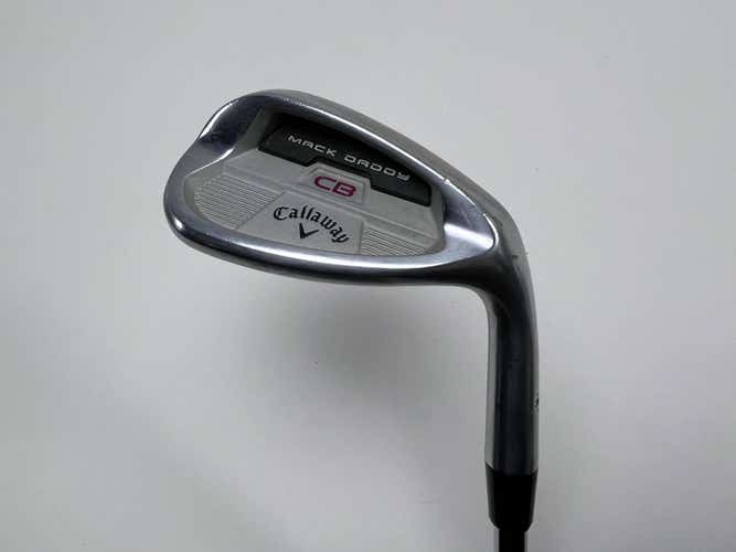 Callaway Mack Daddy CB Lob Wedge LW 58* 12 Bounce Project X LZ 6.0 95g RH