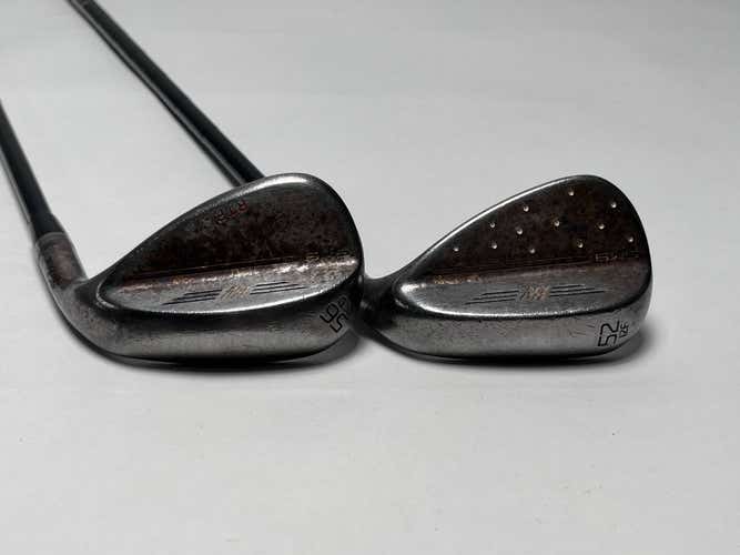 Titleist Vokey SM9 Raw Wedge Set 52* 12 56* 12 S400 Tour Issue Stiff Steel RH