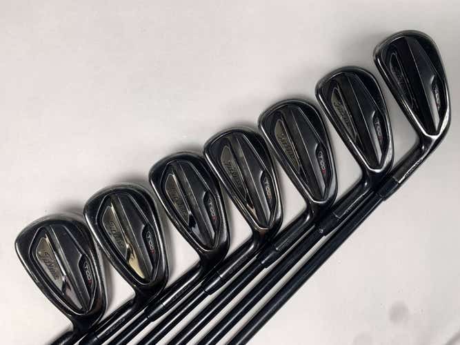Titleist T100S Black Iron Set 4-PW True Temper AMT S300 Tour White Stiff RH