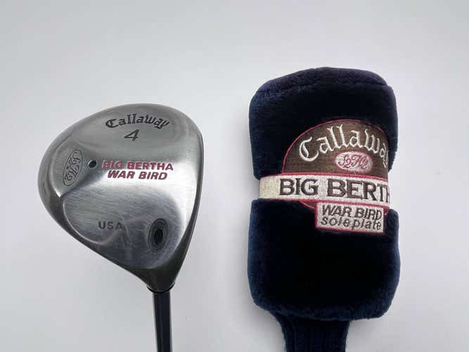 Callaway Big Bertha Warbird 4 Fairway Wood 17* RCH 90 90g Firm Graphite Mens RH