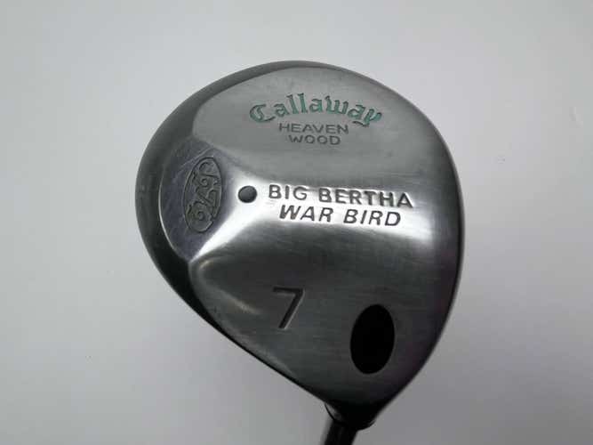 Callaway Big Bertha Warbird 7 Fairway Wood 21* Ladies Gems Ladies Graphite RH