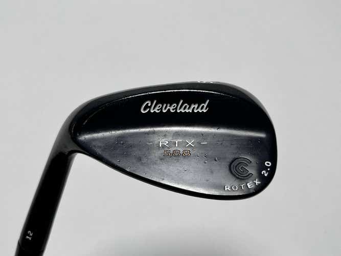 LEFTY Cleveland 588 RTX 2.0 Black Satin Sand Wedge SW 56* 12 True Temper Wedge