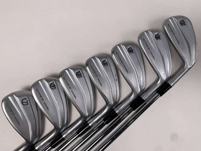Wilson Staff Model Blade 2026 Iron Set 4-PW KBS Tour 120g Stiff Steel Mens RH