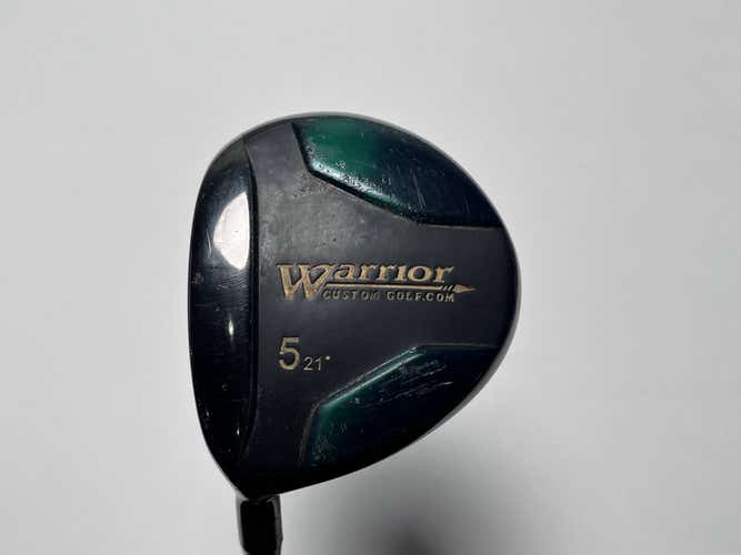 LEFTY Warrior Custom Golf 5 Fairway Wood 21* Long Drive Stiff LH Oversize Grip