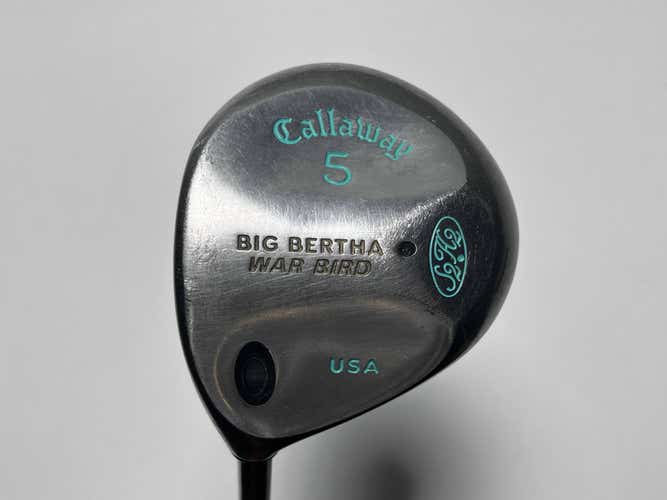 LEFTY Callaway Big Bertha Warbird 5 Fairway Wood 18* Ladies Gems Ladies LH