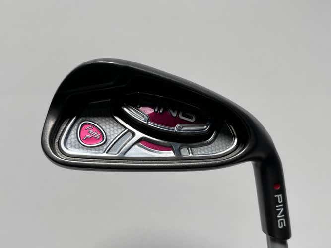 Ping Faith Single 7 Iron Orange Dot 2* Flat ULT200 Ladies Steel Womens RH