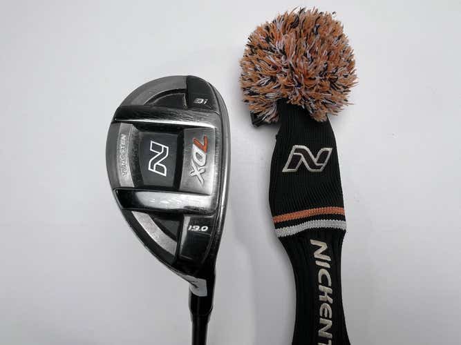 Nickent 7DX 3 Hybrid 19* Aldila RIP  Alpha 80g Regular Graphite Mens RH HC
