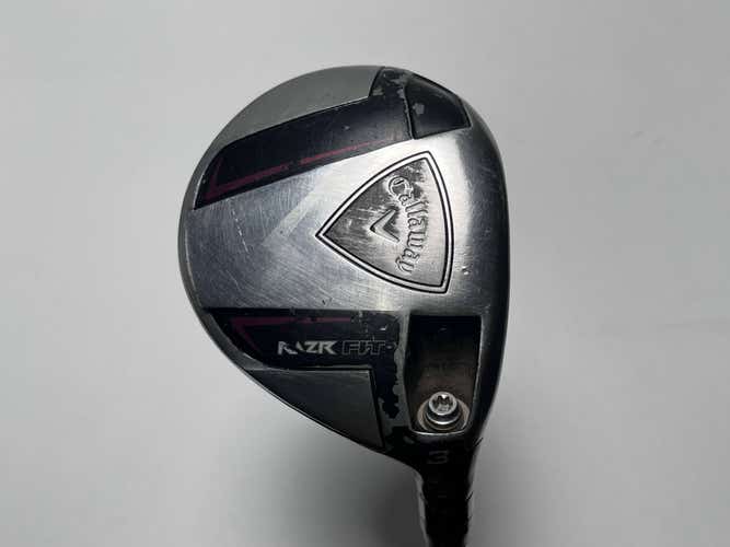 Callaway Razr Fit 3 Fairway Wood 15* 60g Stiff Graphite Mens RH Oversize Grip