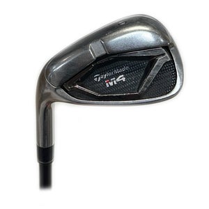 LH TaylorMade M4 Single 9 Iron Graphite Fujikura Atmos 6-R Regular Flex