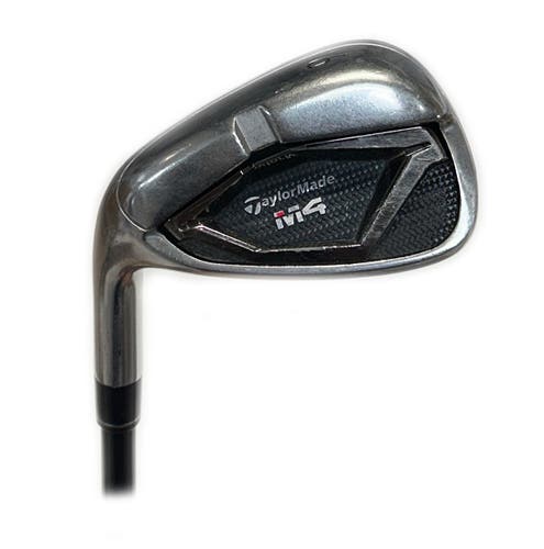 LH TaylorMade M4 Single 9 Iron Graphite Fujikura Atmos 6-R Regular Flex