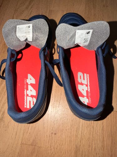 New Balance 442 Team V2 Soccer Cleats – Men’s 7.5 2E Wide – Navy