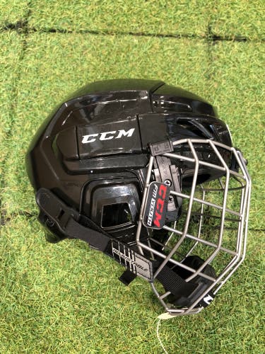 Black Youth CCM FitLite 3DS Helmet (Used)
