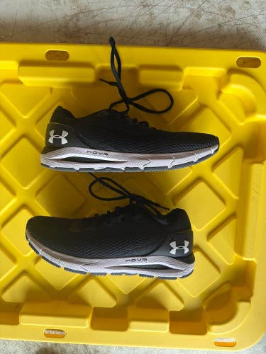 Black Women's Size M 7.0 (W 8.0) Adult Under Armour HOVR Sonic Shoes (Used)