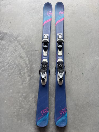 Kid's Rossignol Experience Pro 128 cm Skis With Look KID X 4.5 Bindings (Used)