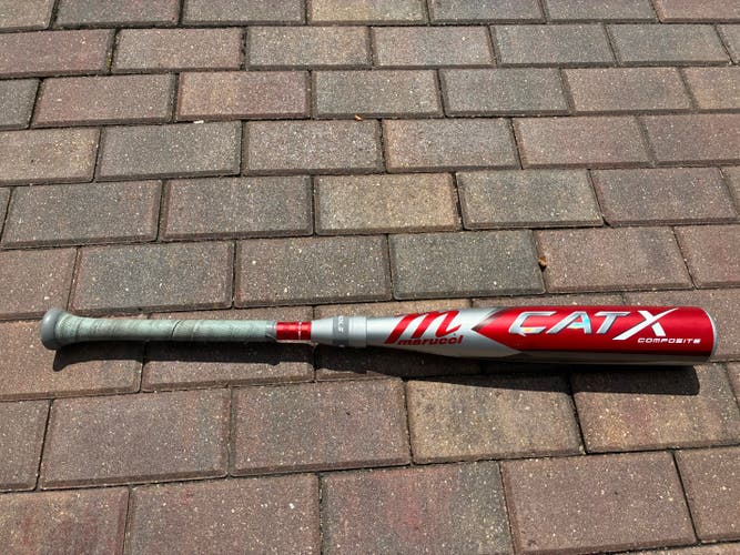 2023 Marucci CAT X Composite USSSA Certified Bat (-8) 22 oz 30" (Used)