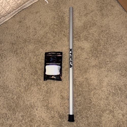 Sci Ti lacrosse shaft with mesh