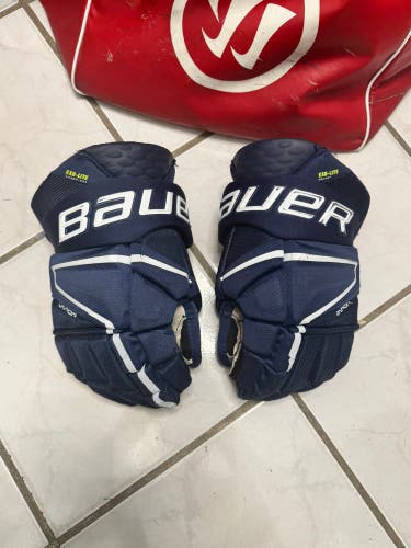 Bauer Vapor Hyperlite Gloves 14" (Used)