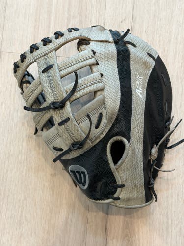 Wilson A2K 1613 LH First Base Baseball Glove 12.25" with glove care system