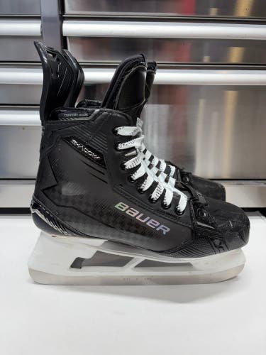 Bauer Shadow Hockey Skates Size 9 FIT 2 288mm (Used) TORONTO MAPLE LEAFS Pro Stock