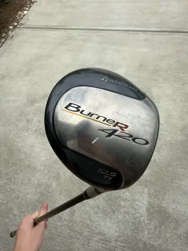 Taylormade Burner 420 Ti Driver 10.5° RH Right Men Regular Graphite Golf Club