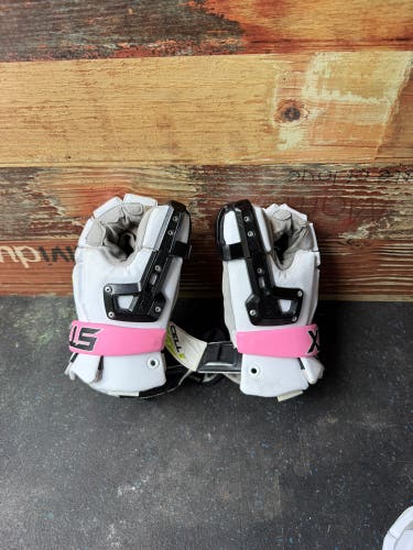 Used PLL Chrome STX Cell V Goalie Gloves 13"