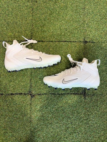 Men's 11.0 Nike Alpha Huarache 8 Elite Lacrosse Cleats (New)