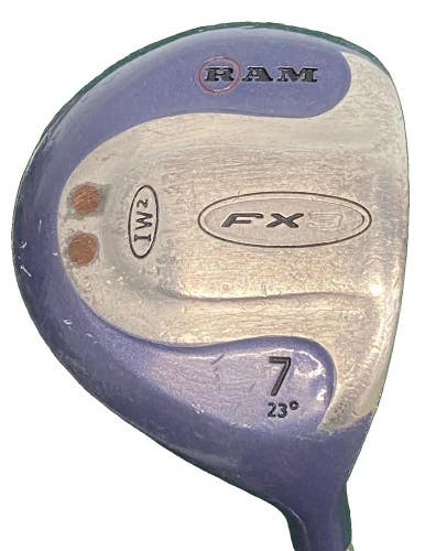 RAM FX3 Iw2 7 Wood 23* RH Ultralight Ladies Graphite 41" New Pink Karma Grip