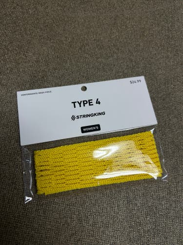 Yellow StringKing Type4 Women’s Mesh (New)
