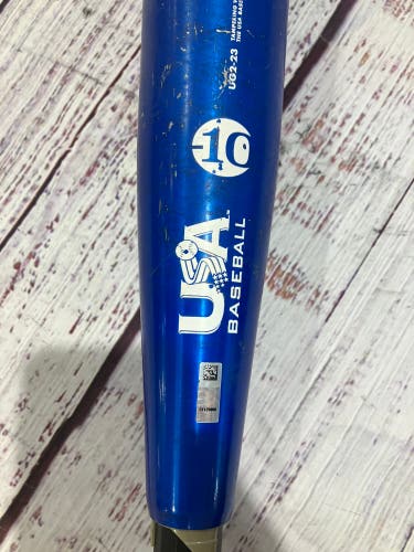 2023 DeMarini The Goods Hybrid Bat USABat Certified (-10) Hybrid 21 oz 31" (Used)