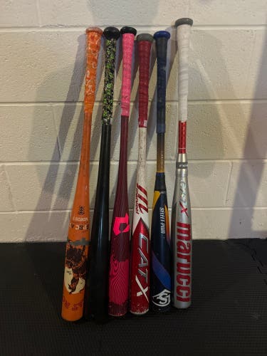 SELLING ALL MY BBCOR BATS (32in-33in) CHECK MY PAGE IF YOU WANNA BUY SEPARATE