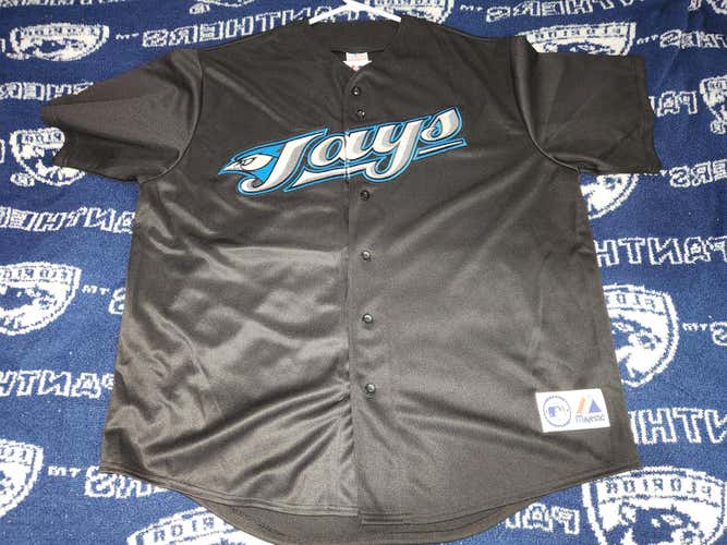 Black XXL Men's Majestic Jersey (New)