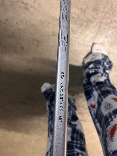 Junior CCM Left Hand Hockey Stick P28 50 Flex (Used)