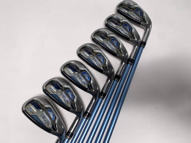 Cobra S2 Ladies Iron Set 5-PW+GW Aldila DVS-2 50g Ladies RH -1''
