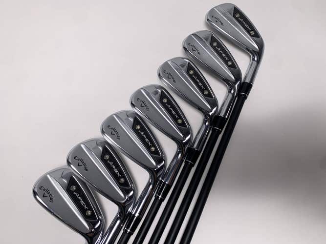 Callaway Apex Ai150 Iron Set 5-PW+AW Mitsubishi Chemical MMT 80g Regular RH
