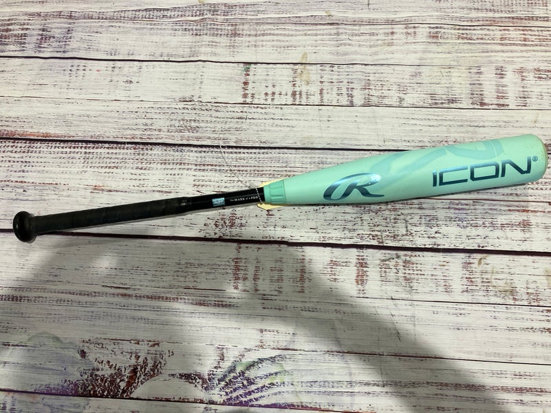 2026 Rawlings Icon Composite Bat USABat Certified (-10) Composite 19 oz 29" (Used)