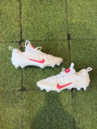 Men's 11.0 Nike Huarache 9 Elite Low Lacrosse Cleats (Used)