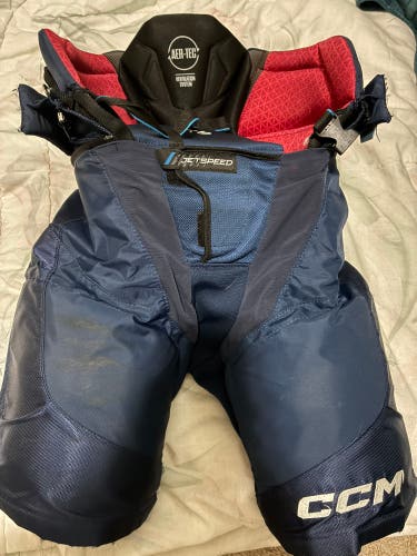 Junior Large CCM JetSpeed FT6 Hockey Pants (Used)