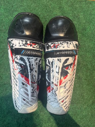 Junior CCM JetSpeed FT6 Shin Pads 12" (Used)